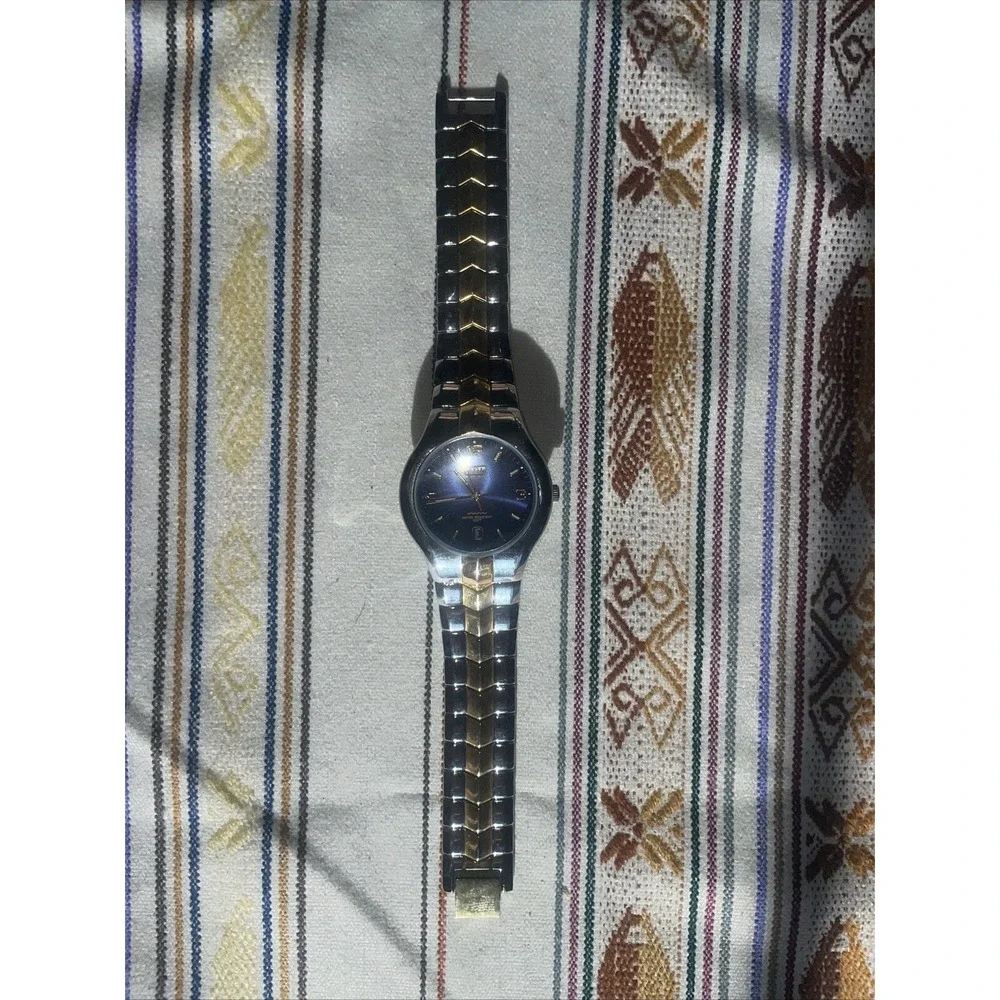 Mens Watch Puritan Advance, Date Day Of Week, Glow Hands And Numerals - New Batt